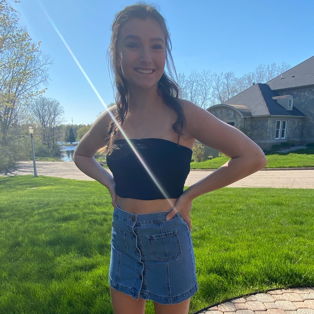 Jean skirt